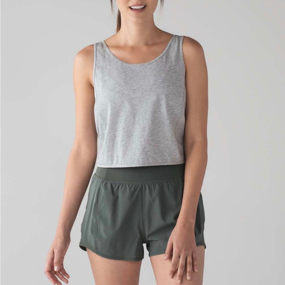 Lululemon It’s A Tie Tank - Heathered Core Light Grey